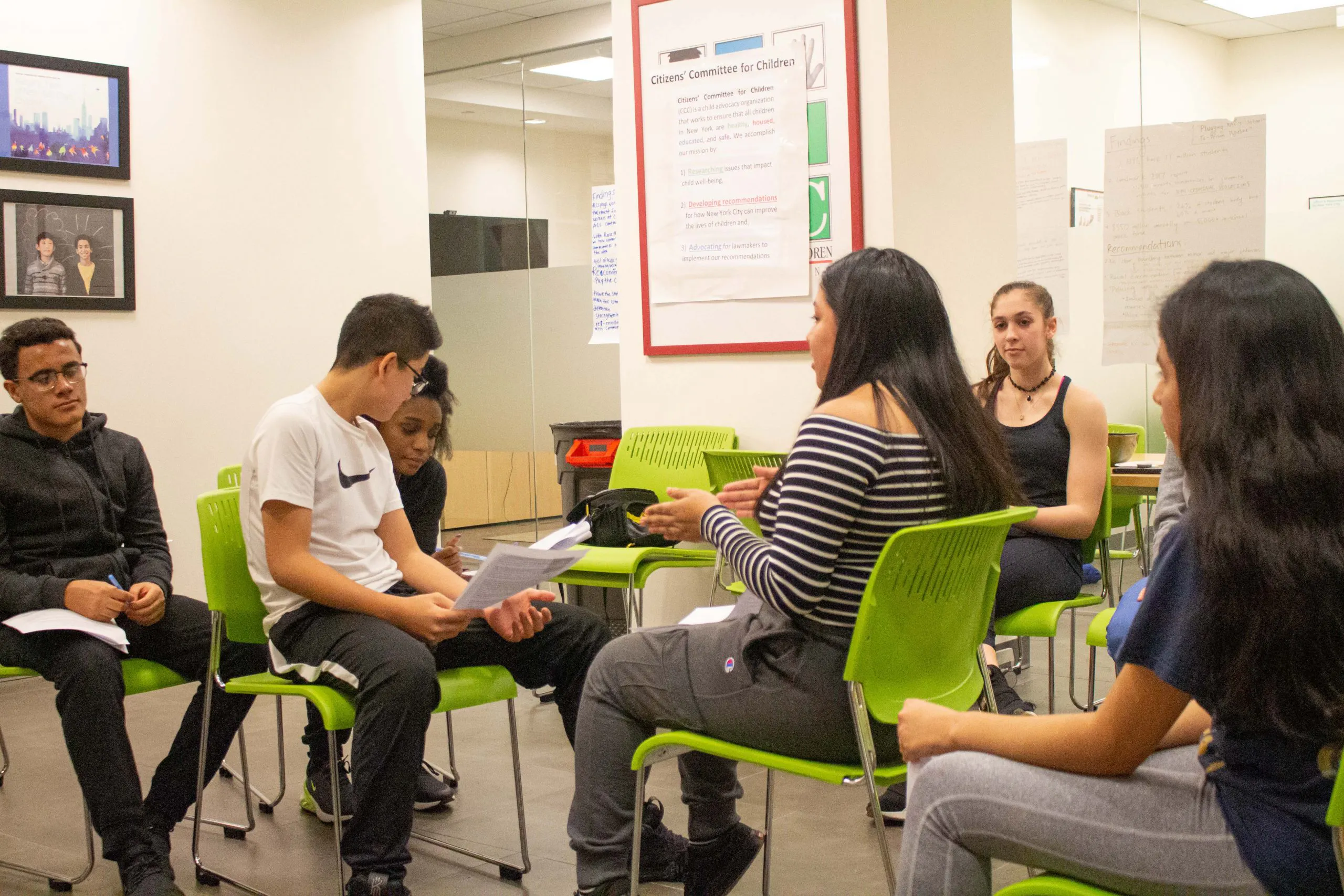CCC YouthAction On The School To Prison Pipeline In NYC CCC New York